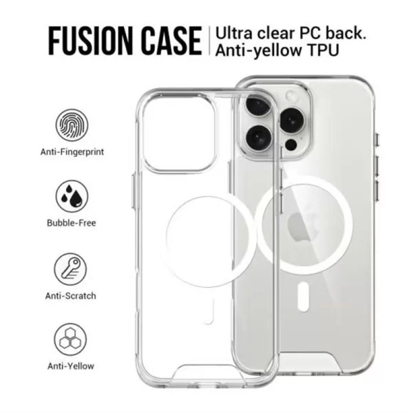 Чехол Space Magsafe Case Iphone 16 Pro Max [Transparent]